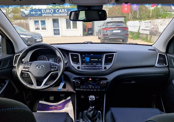 Hyundai Tucson cena 78900 przebieg: 121000, rok produkcji 2018 z Sucha Beskidzka małe 742
